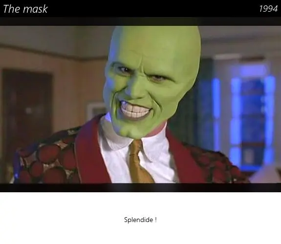 Vignette : The mask